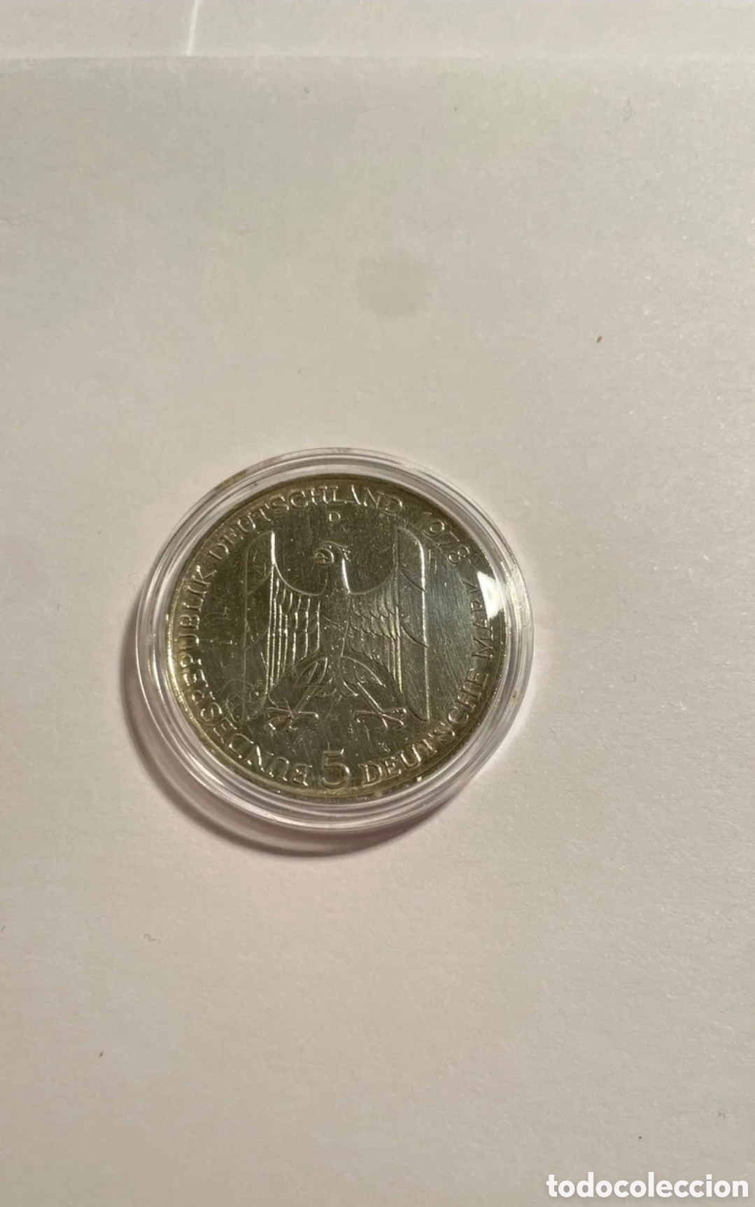 Monedas antiguas de Europa: 5 Marcos 1978 Gustav Stresemann