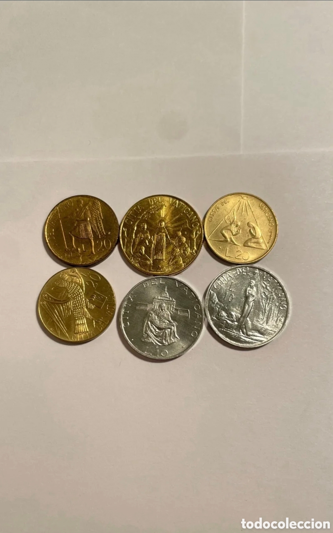 Monedas antiguas de Europa: Monedas del Vaticano 1988 - Foto 3