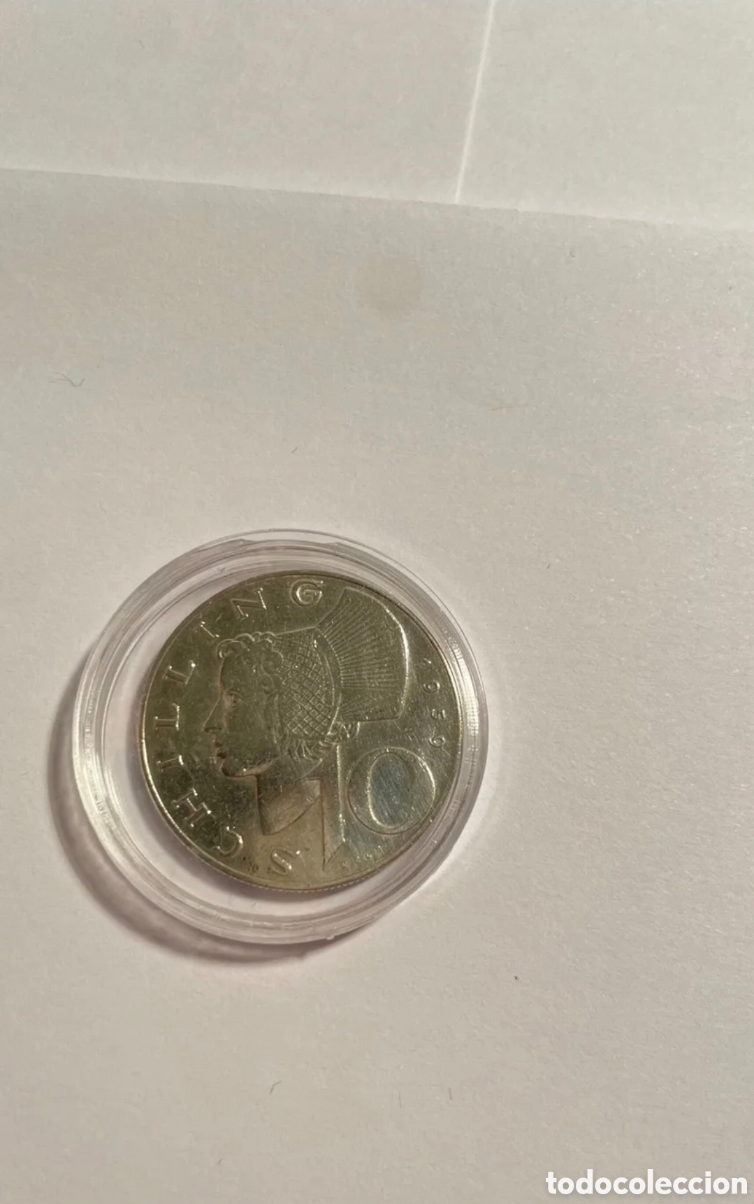 Monedas antiguas de Europa: 10 chelines 1970 Austria - Foto 1