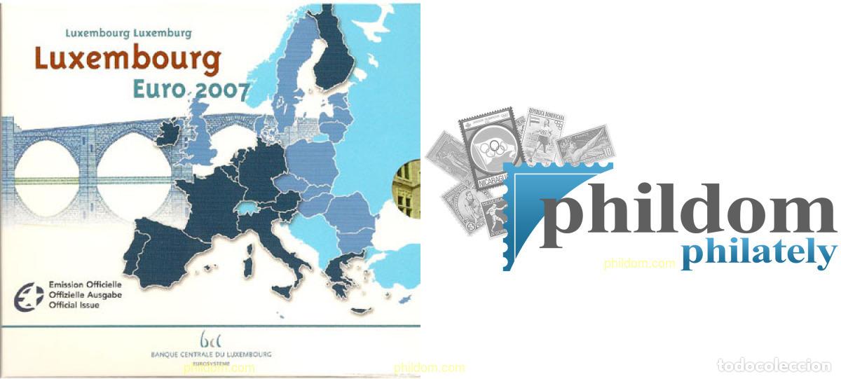 Monedas antiguas de Europa: 165 LUXEMBURGO 2007 CARTERA OFICIAL 2007 LUXEMBURGO