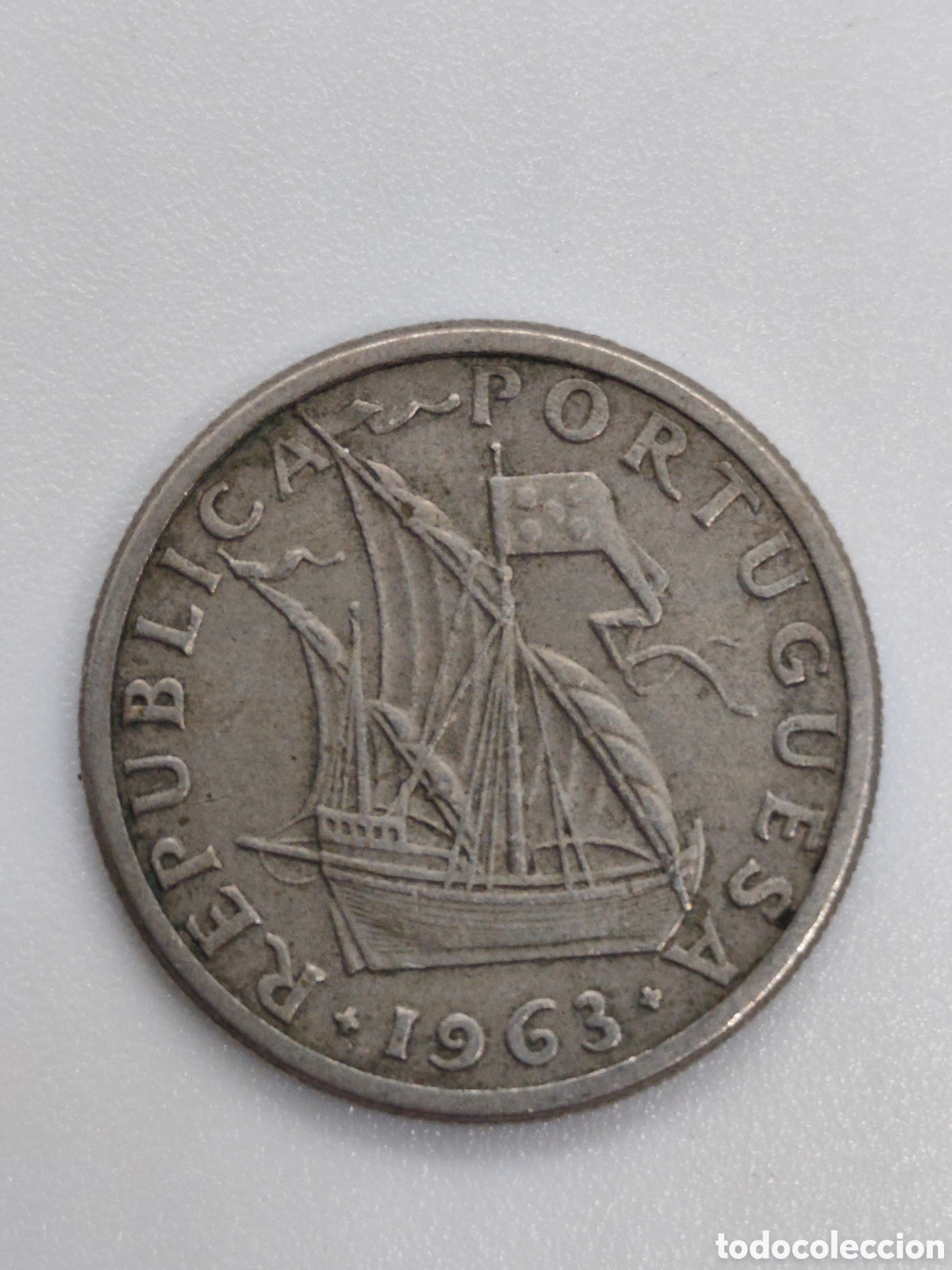Monedas antiguas de Europa: moneda portugal 1963 2.5 escudos