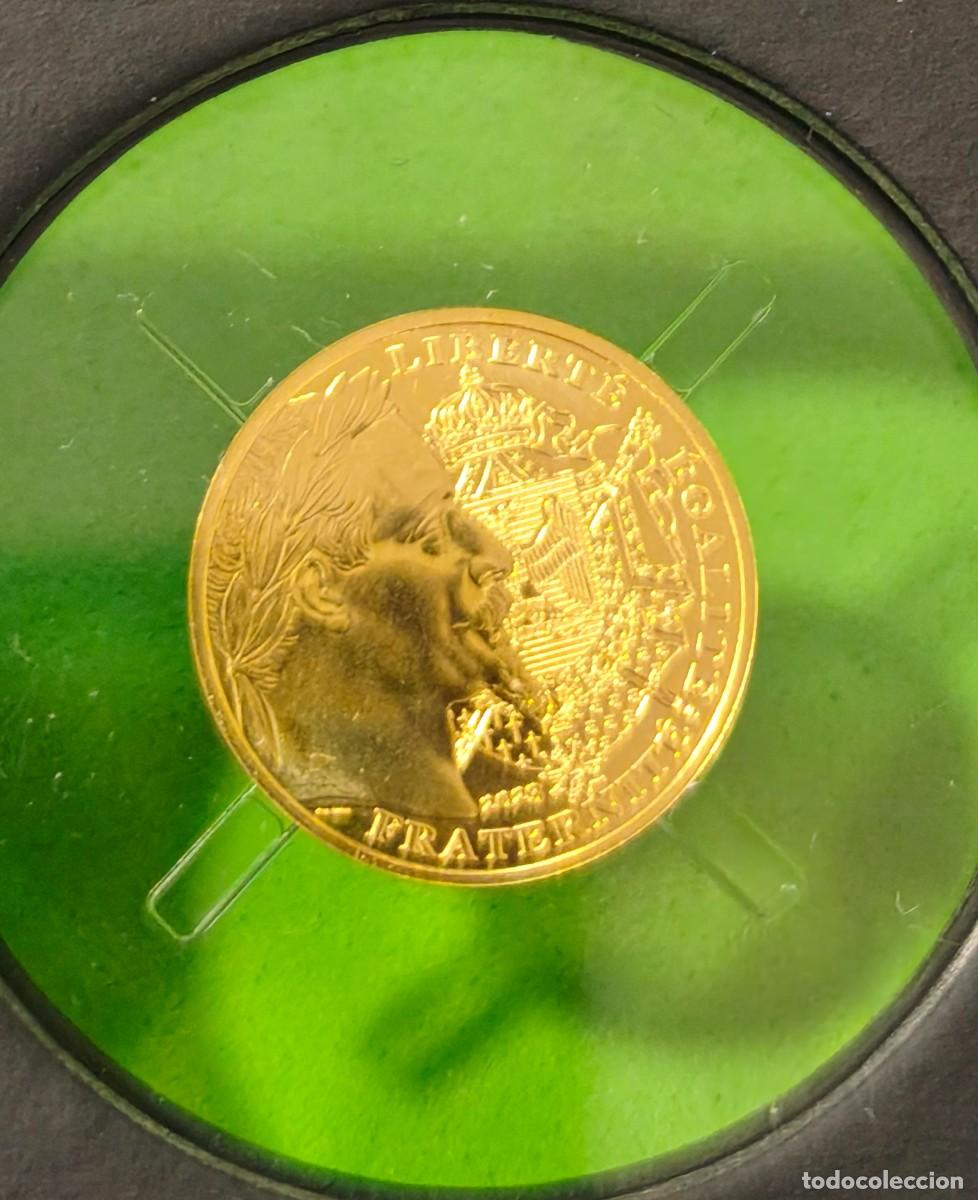 Monedas antiguas de Europa: FRANCIA. A&Ntilde;O 2023. NAPOLEON. 250 EUROS ORO. PESO 2,5 GR (999)