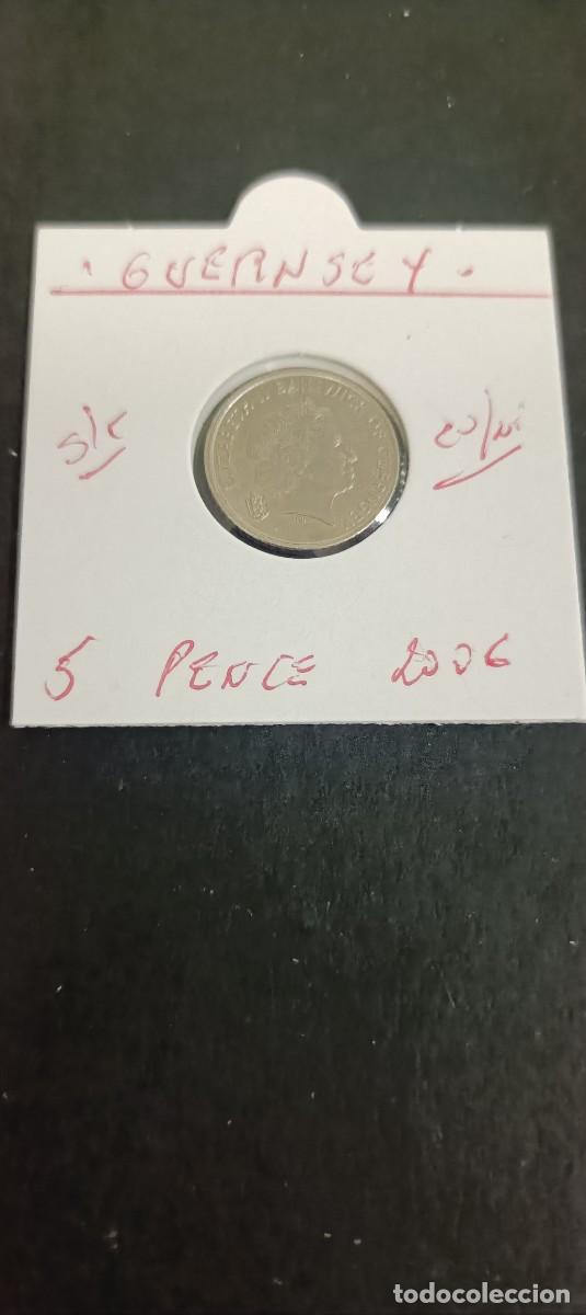 Monedas antiguas de Europa: GUERNSEY 5 PENCE 2006 S/C KM=97 (CUPRONIQUEL)
