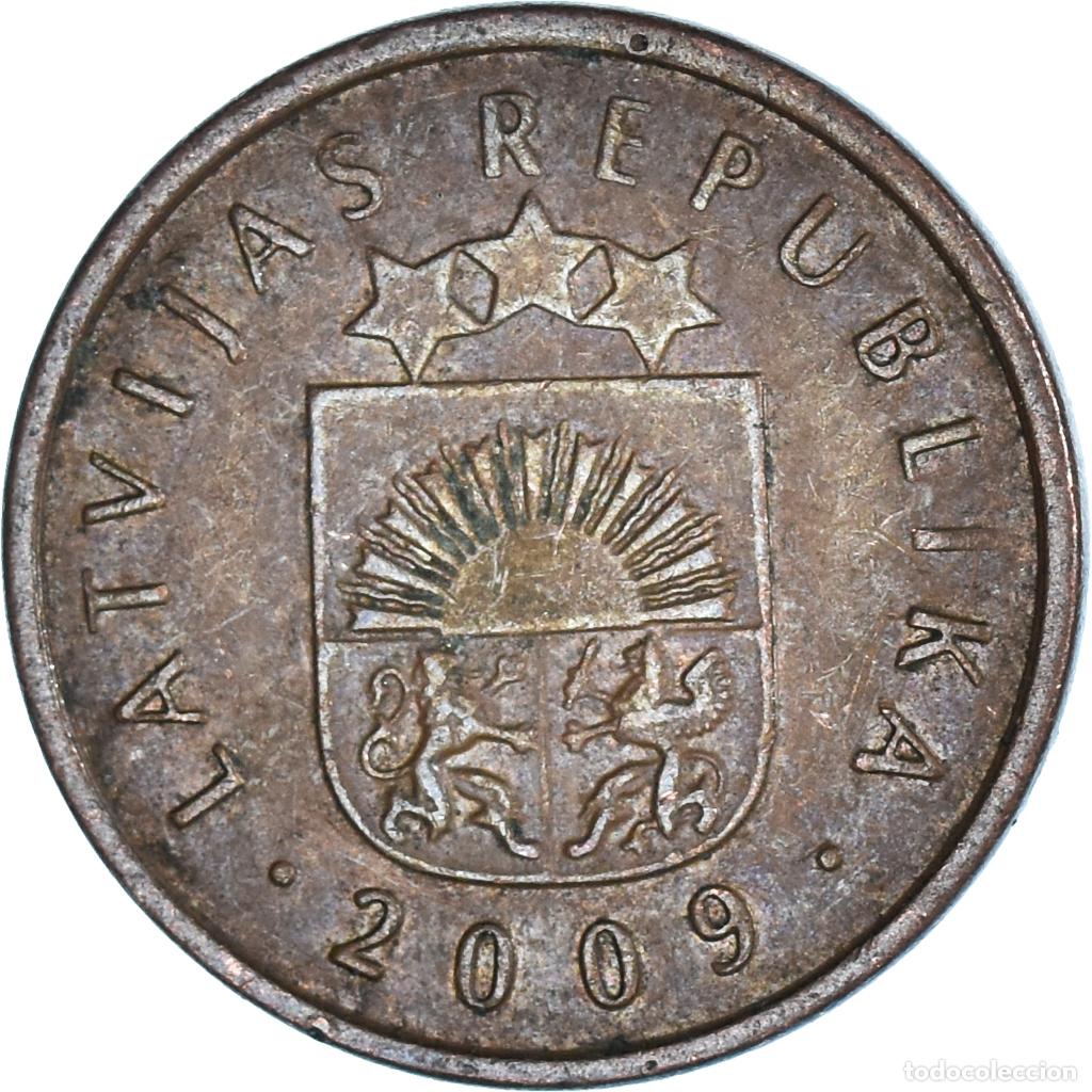 Monedas antiguas de Europa: [#1138726] Moneda, Letonia, 2 Santimi, 2009