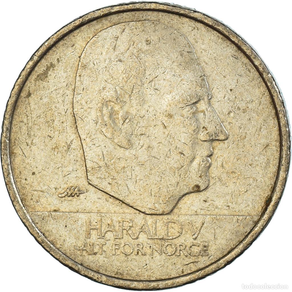 Monedas antiguas de Europa: [#1497800] Moneda, Noruega, 10 Kroner, 1995