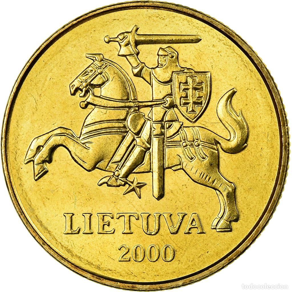 Monedas antiguas de Europa: [#723371] Moneda, Lituania, 50 Centu, 2000, EBC, N&iacute;quel - lat&oacute;n, KM:108