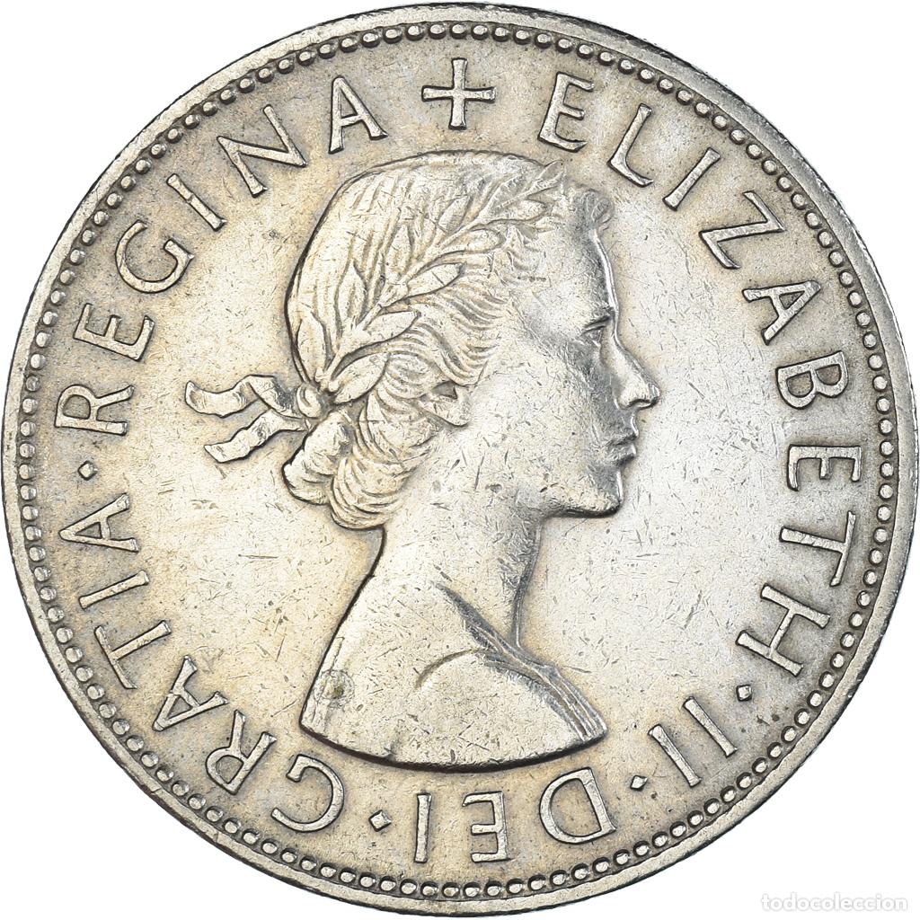 Monedas antiguas de Europa: [#1499335] Moneda, Gran Breta&ntilde;a, 1/2 Crown, 1963