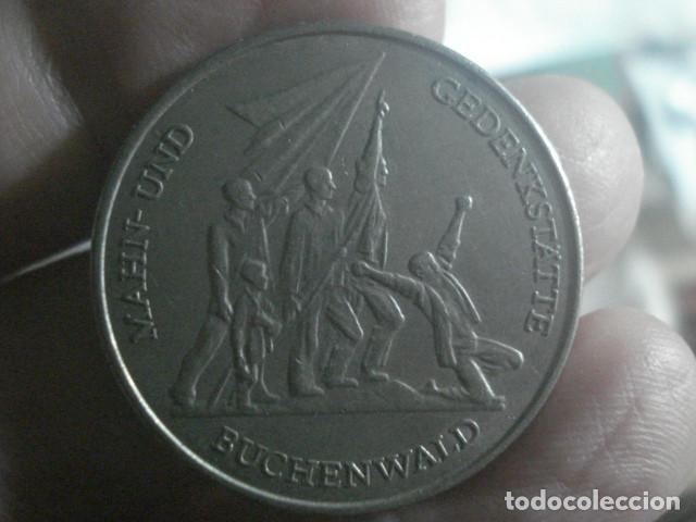 Monedas antiguas de Europa: ALEMANIA DEMOCR&Aacute;TICA 10 MARCOS - BUCHENWALD A&Ntilde;O 1972