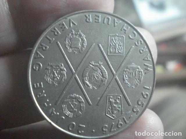 Monedas antiguas de Europa: ALEMANIA DEMOCR&Aacute;TICA 10 MARCOS - VERTRAG A&Ntilde;O 1975