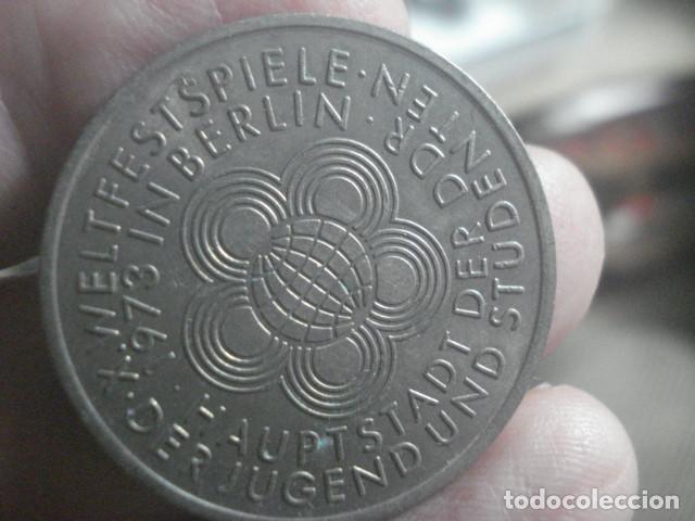 Monedas antiguas de Europa: ALEMANIA DEMOCR&Aacute;TICA 10 MARCOS - STUDENTEN A&Ntilde;O 1973