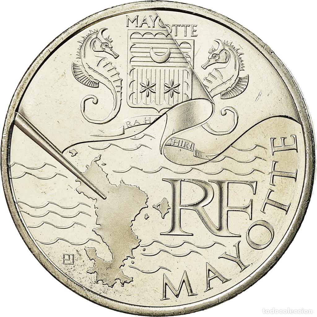 Monedas antiguas de Europa: [#781341] Francia, 10 Euro, Mayotte, 2011, SC, Plata, KM:1726
