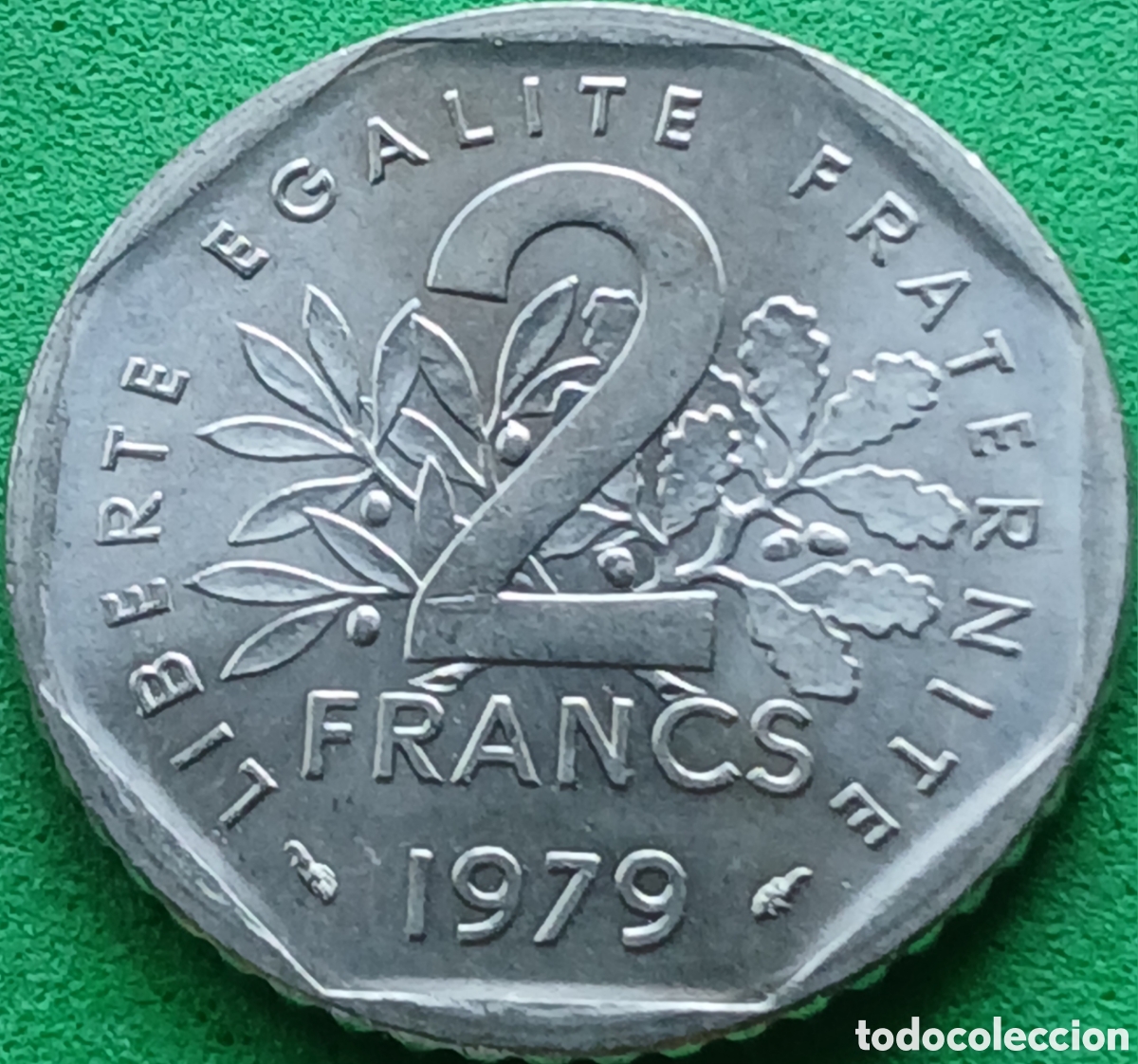 Monedas antiguas de Europa: Francia 2 francos 1979 km#942.1