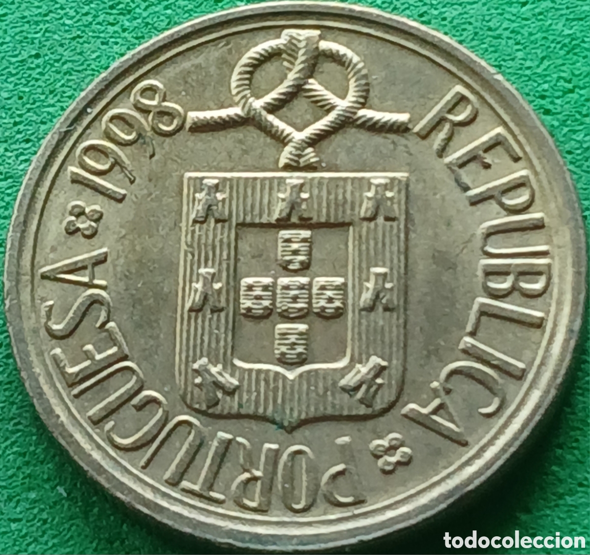 Monedas antiguas de Europa: Portugal 5 escudos 1998 km#632