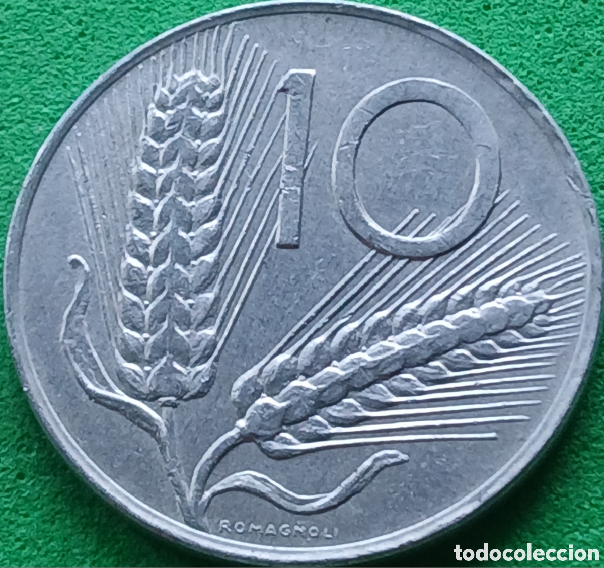 Monedas antiguas de Europa: Italia 10 liras 1983 km#93