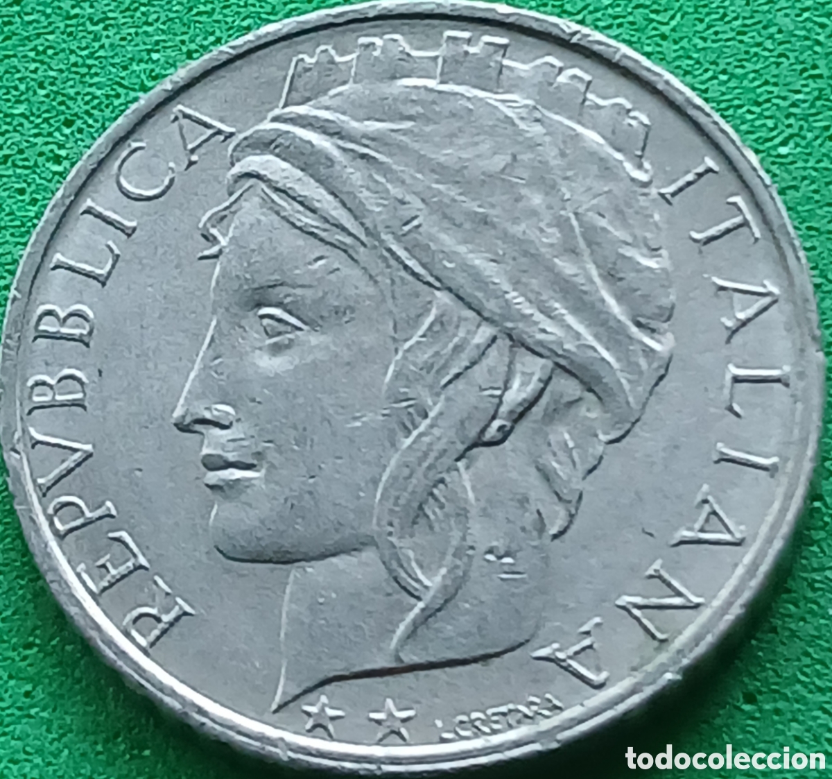 Monedas antiguas de Europa: Italia 100 liras 1997 km#159