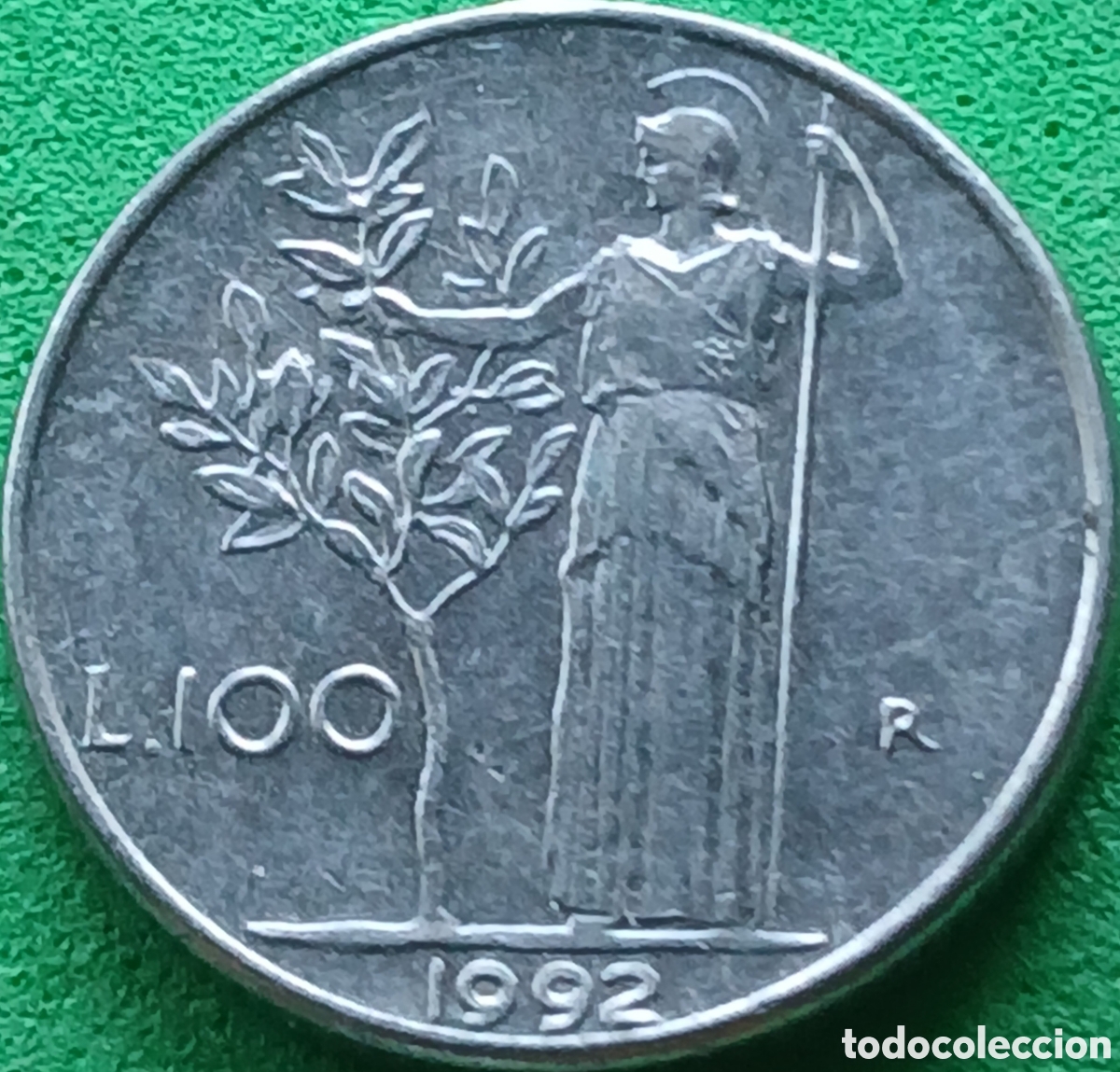 Monedas antiguas de Europa: Italia 100 liras 1992 km#96.2