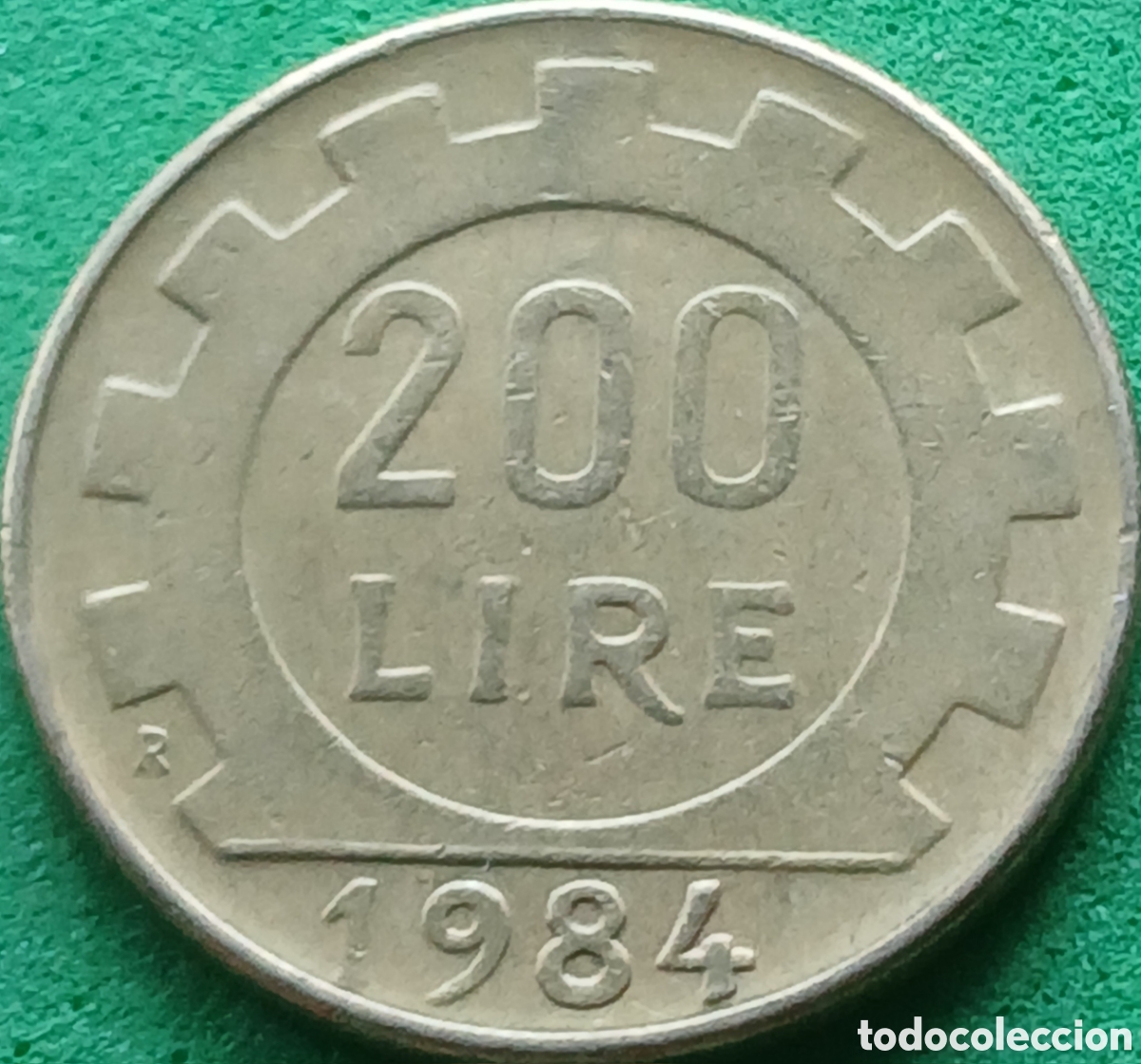Monedas antiguas de Europa: Italia 200 liras 1984 km#105