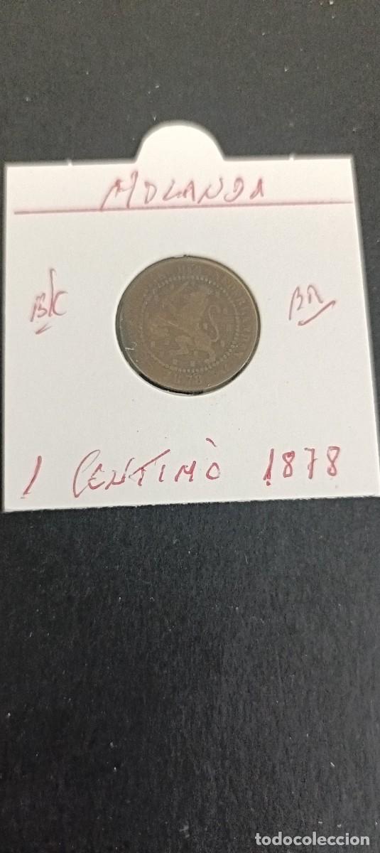 Monedas antiguas de Europa: HOLANDA 1 CENTIMO 1878 BC KM=130 (BRONCE)
