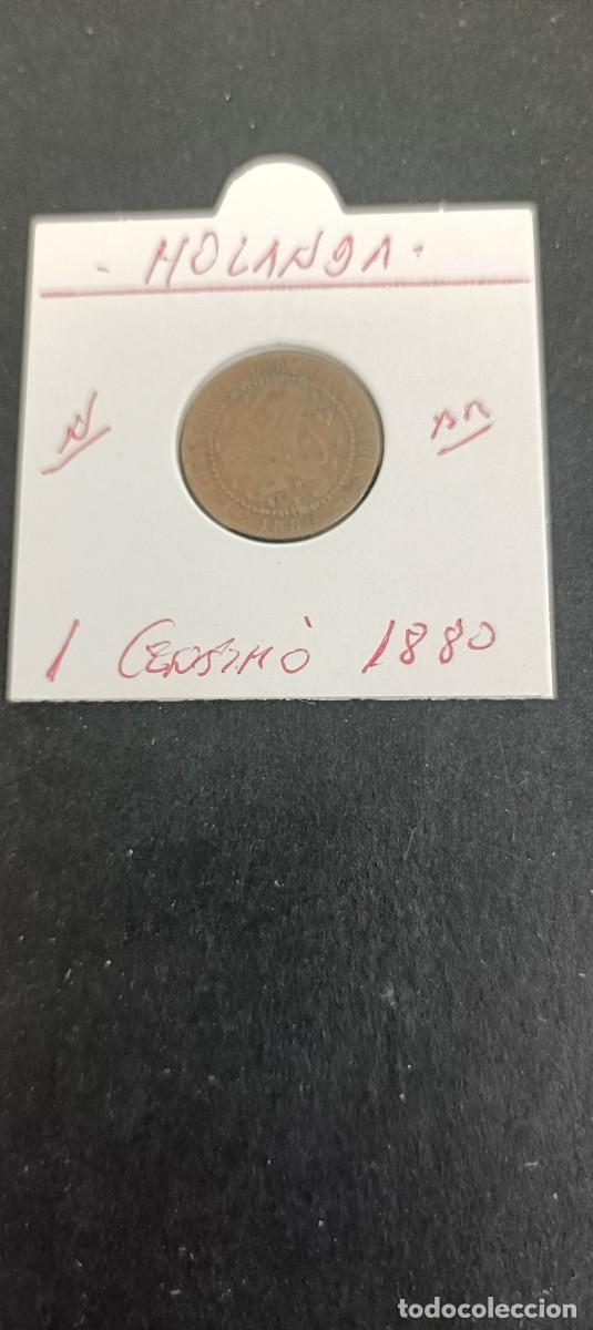 Monedas antiguas de Europa: HOLANDA 1 CENTIMO 1880 KM=130 (BRONCE)