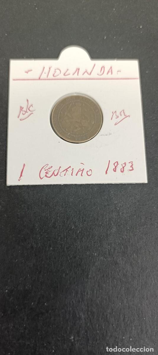 Monedas antiguas de Europa: HOLANDA 1 CENTIMO 1883 BC KM=130 (BRONCE)
