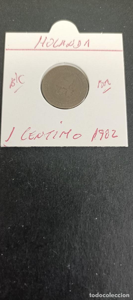 Monedas antiguas de Europa: HOLANDA 1 CENTIMO 1902 BC KM=132.1 (BRONCE)