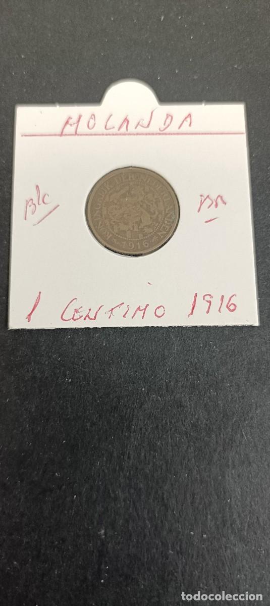 Monedas antiguas de Europa: HOLANDA 1 CENTIMO 1916 BC KM=152 (BRONCE)
