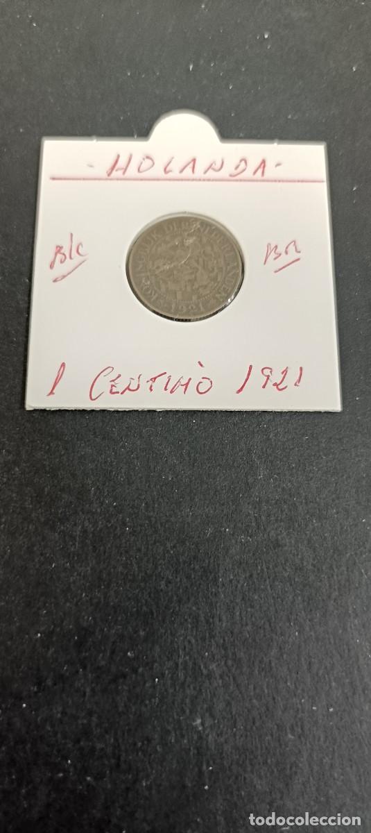 Monedas antiguas de Europa: HOLANDA 1 CENTIMO 1921 BC KM=152 (BRONCE)