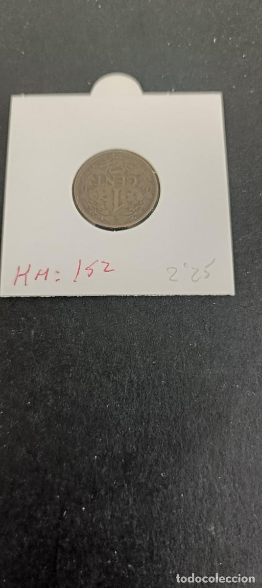 Monedas antiguas de Europa: HOLANDA 1 CENTIMO 1921 BC KM=152 (BRONCE) - Foto 2