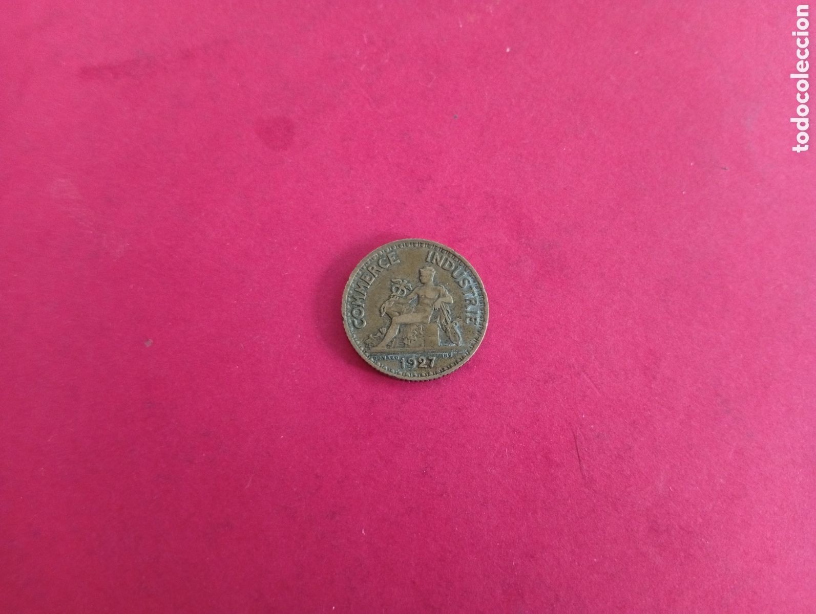 Monedas antiguas de Europa: 1 franco de Francia 1927