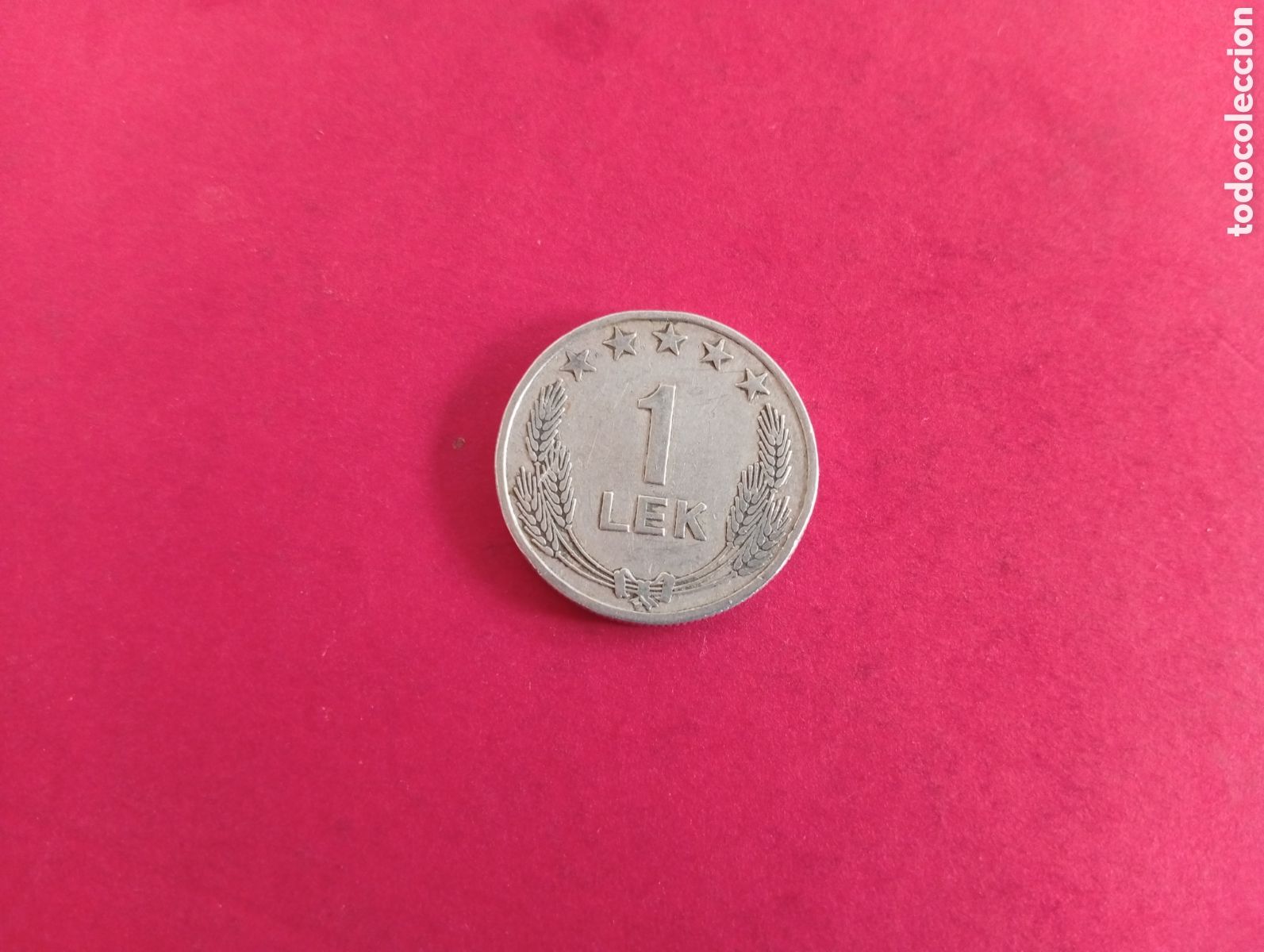 Monedas antiguas de Europa: 1 lek de Albania 1964