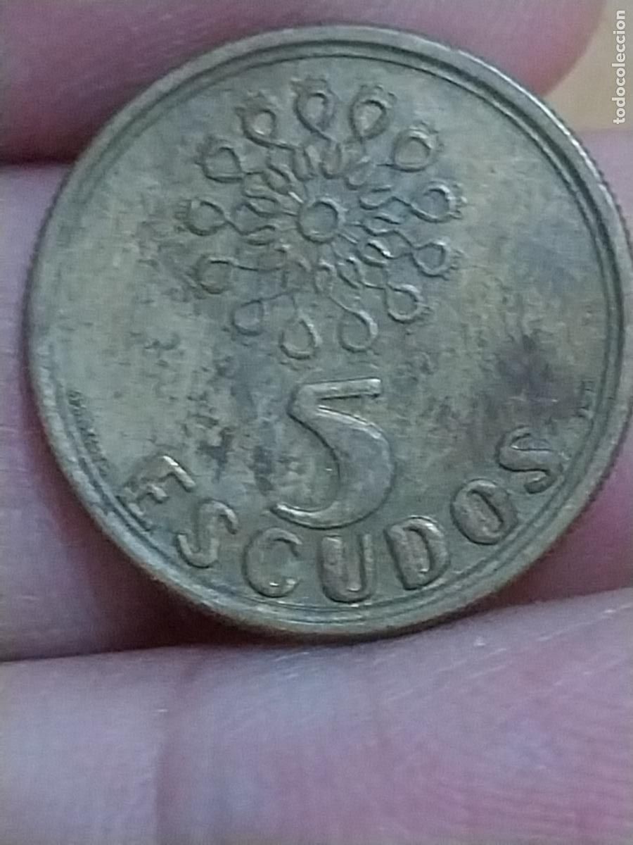 Monedas antiguas de Europa: PORTUGAL 1999 5 ESCUDOS MONEDA ORIGINAL CIRCULADA