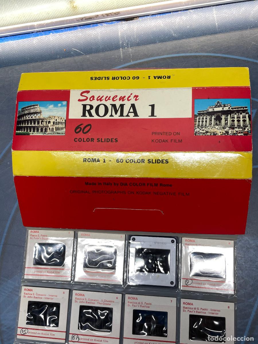 Monedas antiguas de Europa: Diapositivas Souvenir Roma 1