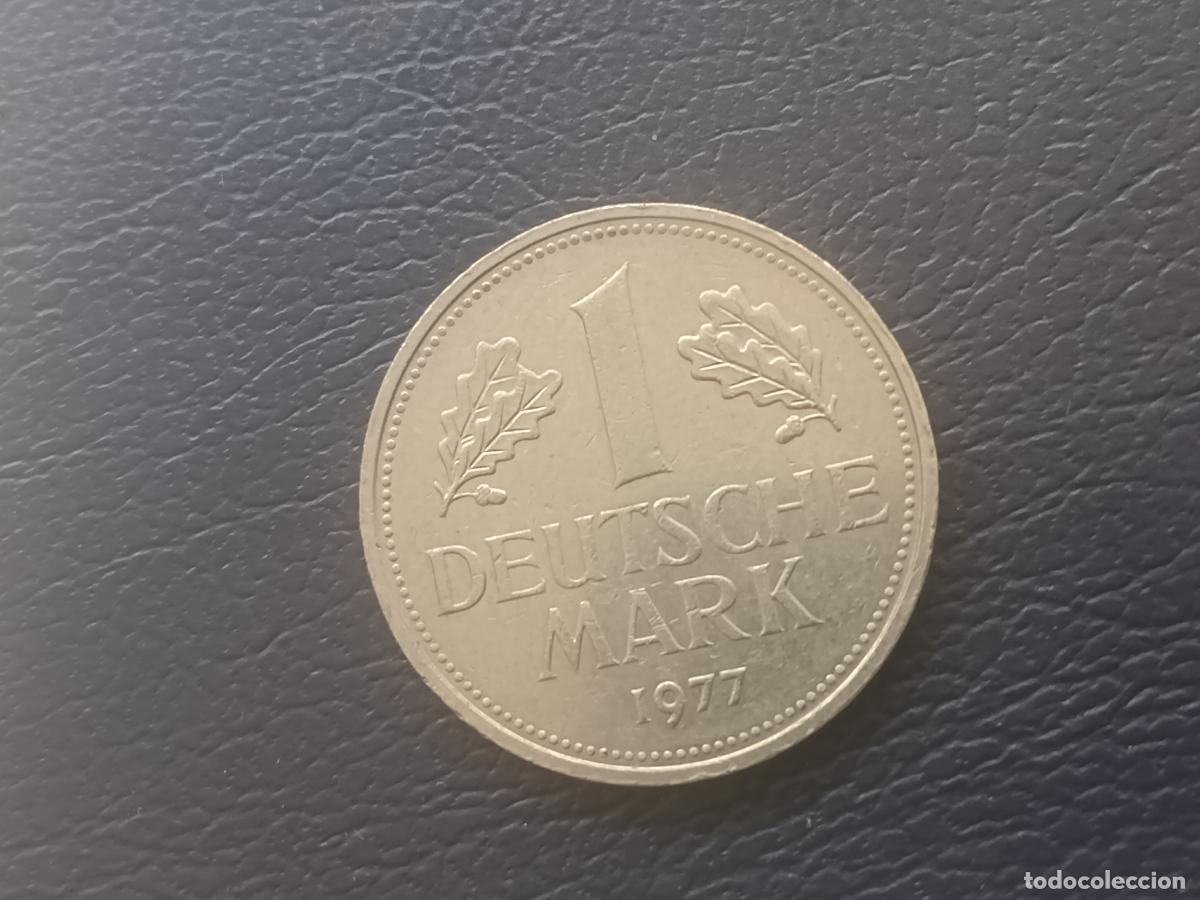 Monedas antiguas de Europa: Alemania. 1 marco 1977