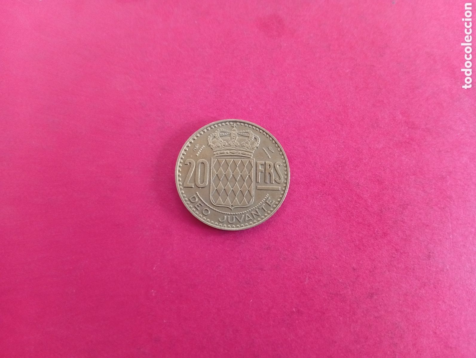 Monedas antiguas de Europa: 20 francos de M&oacute;naco 1951