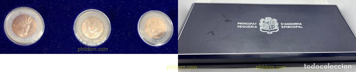 Monedas antiguas de Europa: 2862 ANDORRA. Adm&oacute;n espa&ntilde;ola 1984 SET 1984 ANDORRA 2 DINERS SERIE ANIMALES