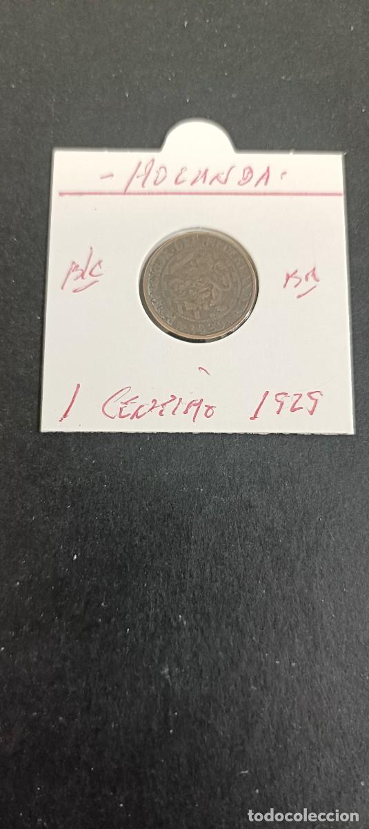 Monedas antiguas de Europa: HOLANDA 1 CENTIMO 1929 BC KM=152 (BRONCE) - Foto 1