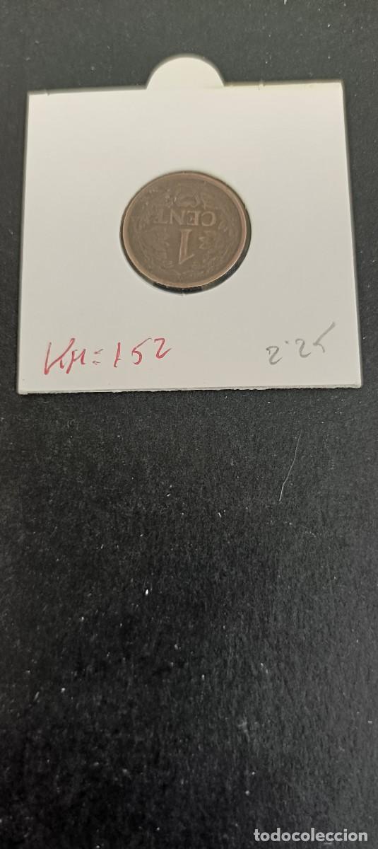 Monedas antiguas de Europa: HOLANDA 1 CENTIMO 1929 BC KM=152 (BRONCE) - Foto 2
