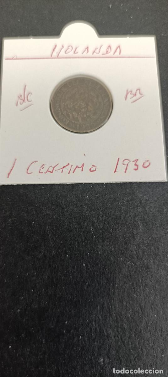 Monedas antiguas de Europa: HOLANDA 1 CENTIMO 1930 BC KM=152 (BRONCE)