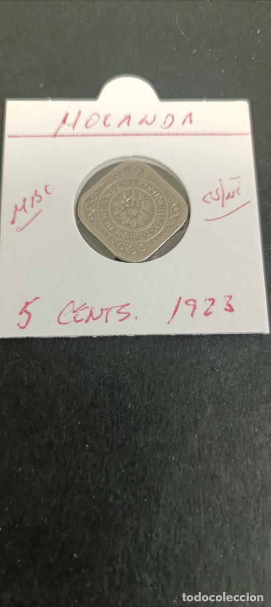 Monedas antiguas de Europa: HOLANDA 5 CENTIMOS 1923 MBC KM=153 (CUPRONIQUEL)