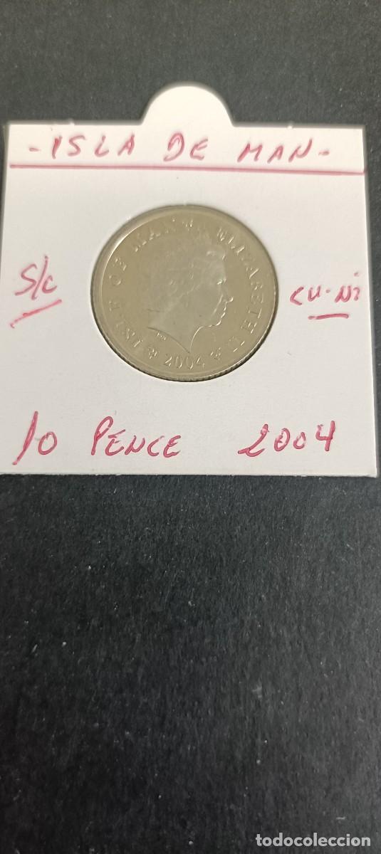 Monedas antiguas de Europa: ISLA DE MAN 10 PENCE 2004 S/C KM=1256 (CUPRONIQUEL)