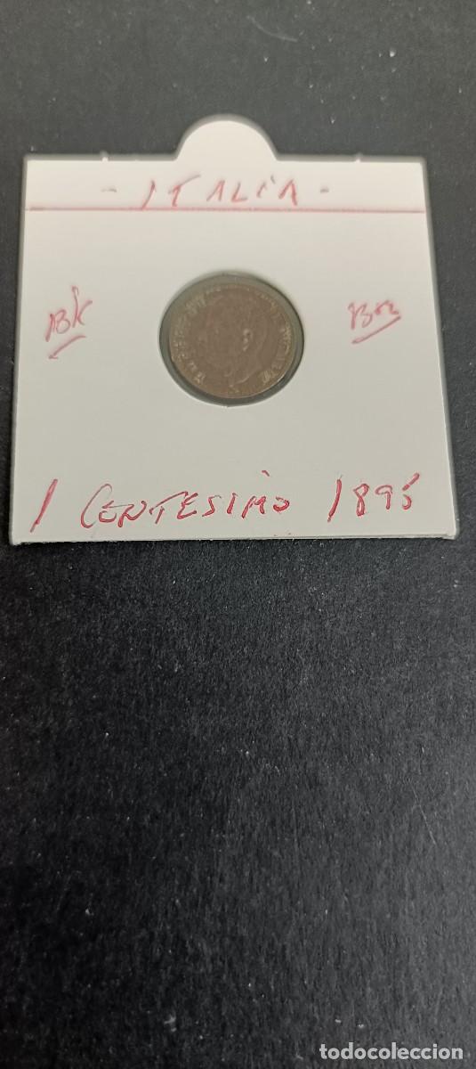 Monedas antiguas de Europa: ITALIA 1 CENTESIMO 1895 BC (BRONCE) HUMBERTO I
