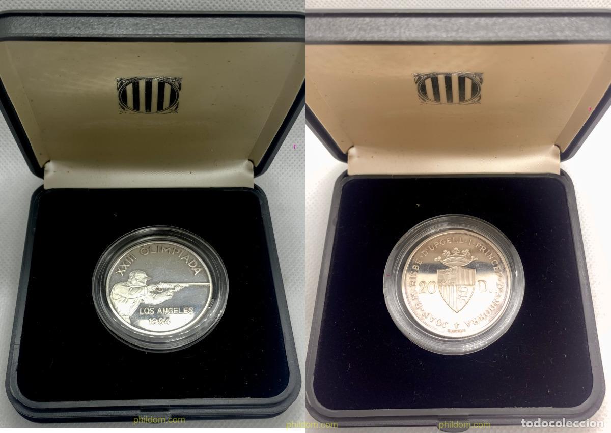Monedas antiguas de Europa: 3287 ANDORRA. Adm&oacute;n espa&ntilde;ola 1984 ANDORRA 1984 XXIII OLIMPIADA LOS ANGELES.