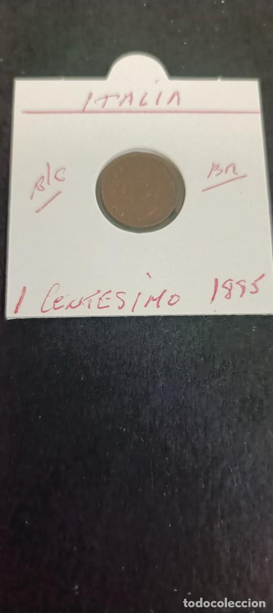 Monedas antiguas de Europa: ITALIA 1 CENTESIMO 1895 BC (BRONCE) HUMBERTO I