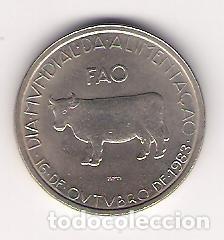 Monedas antiguas de Europa: PORTUGAL - 5 ESCUDOS - 1983 - COBRE-NIQUEL - FOTOS