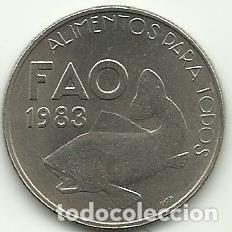 Monedas antiguas de Europa: PORTUGAL - 25 ESCUDOS - FAO - 1983 - FOTOS