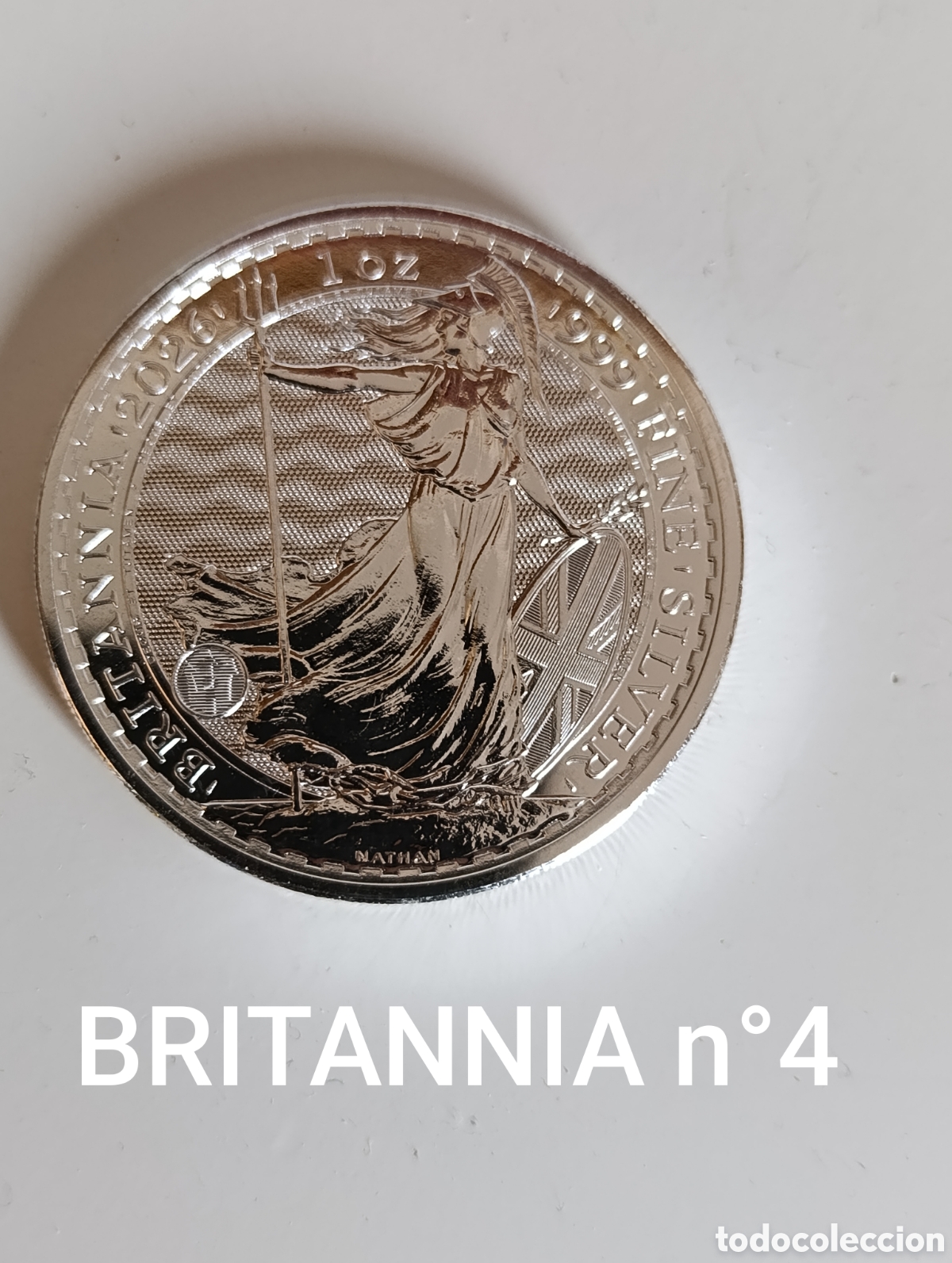 Monedas antiguas de Europa: BRITANNIA (4), 999ag, 1OZ