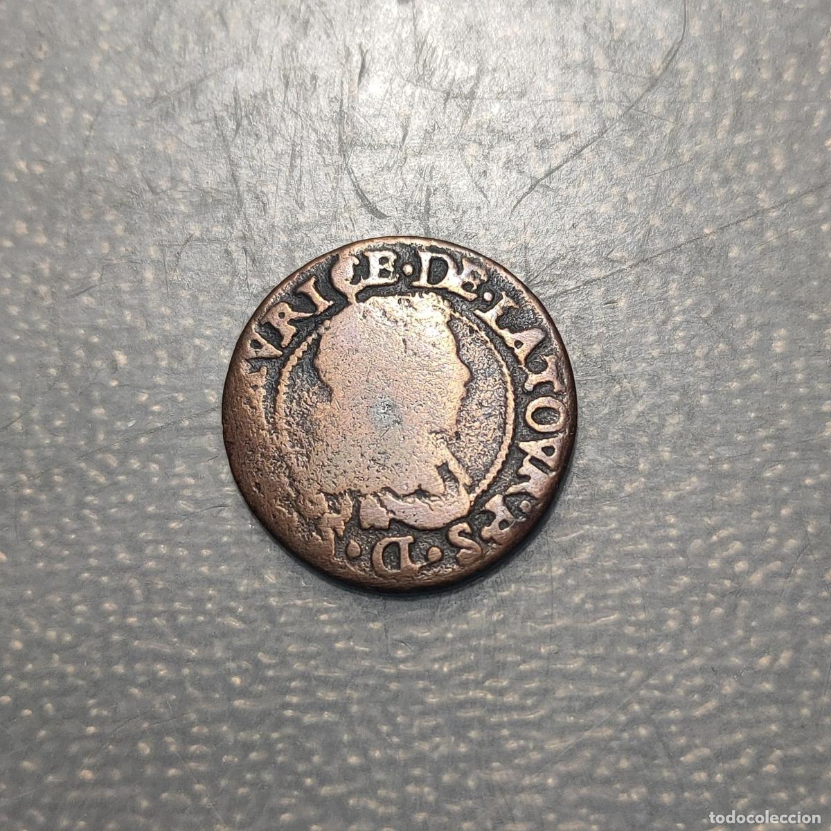 Old Coins of Europe: FRANCIA FRANCE BOULLION &amp; SEDAN DOUBLE TOURNOIS 1632