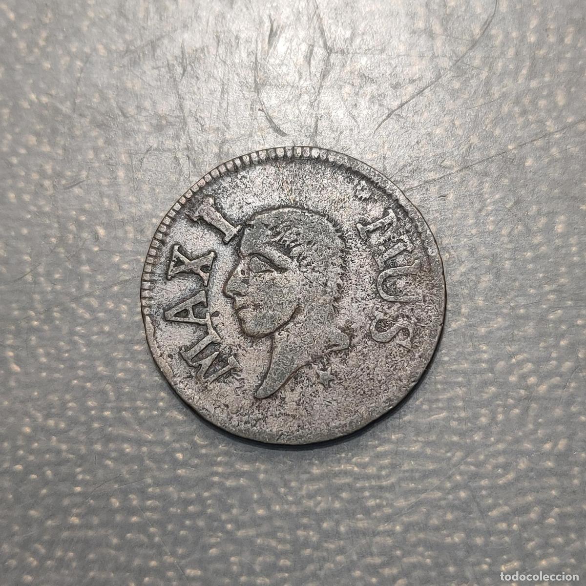 Monedas antiguas de Europa: FRANCIA FRANCE LILLE CHARLES X FICHA CON VALOR COMERCIAL DE 1 LIARD (1827)