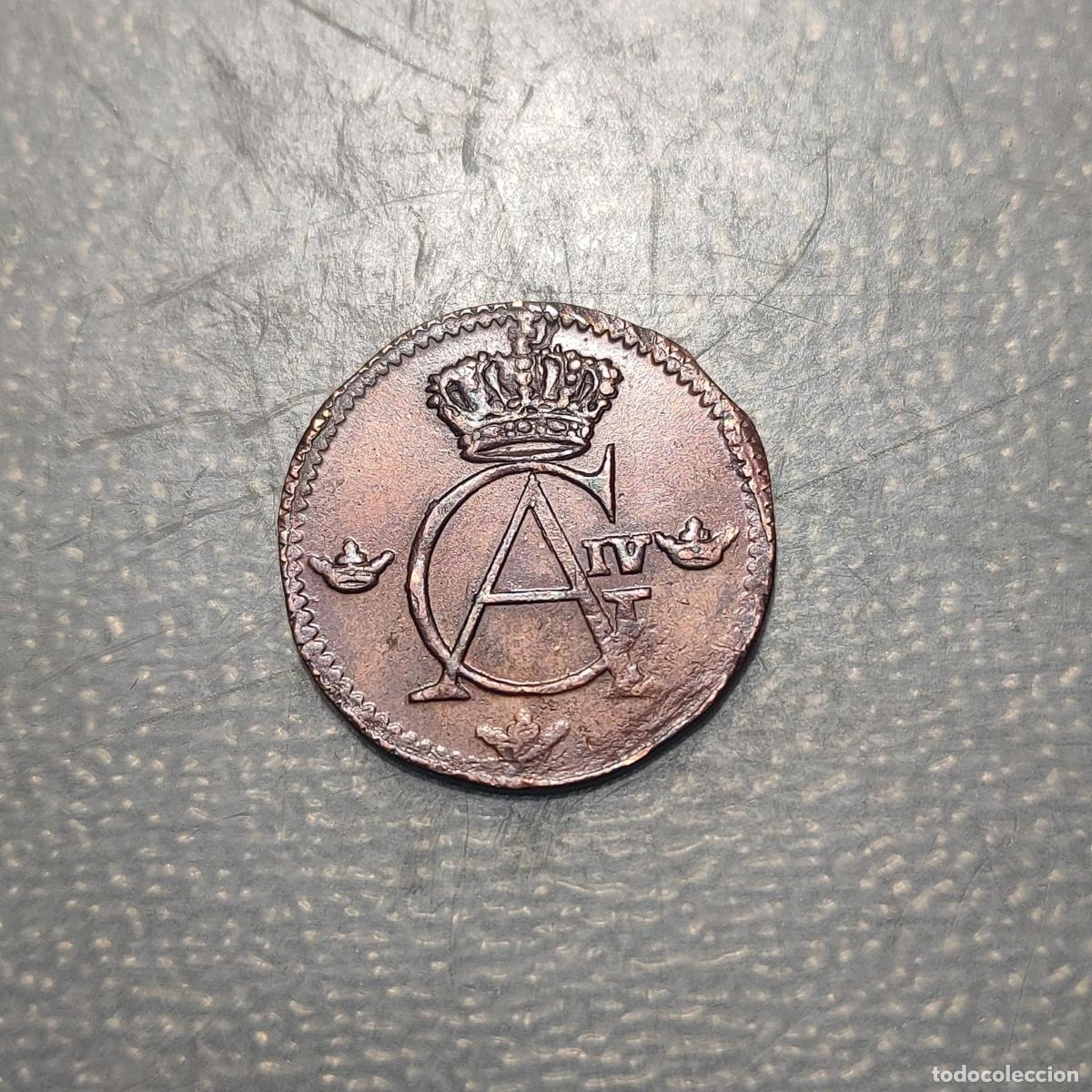 Monedas antiguas de Europa: SUECIA SWEDEN GUSTAV IV ADOLF 1/12 SKILLING 1805 MBC+