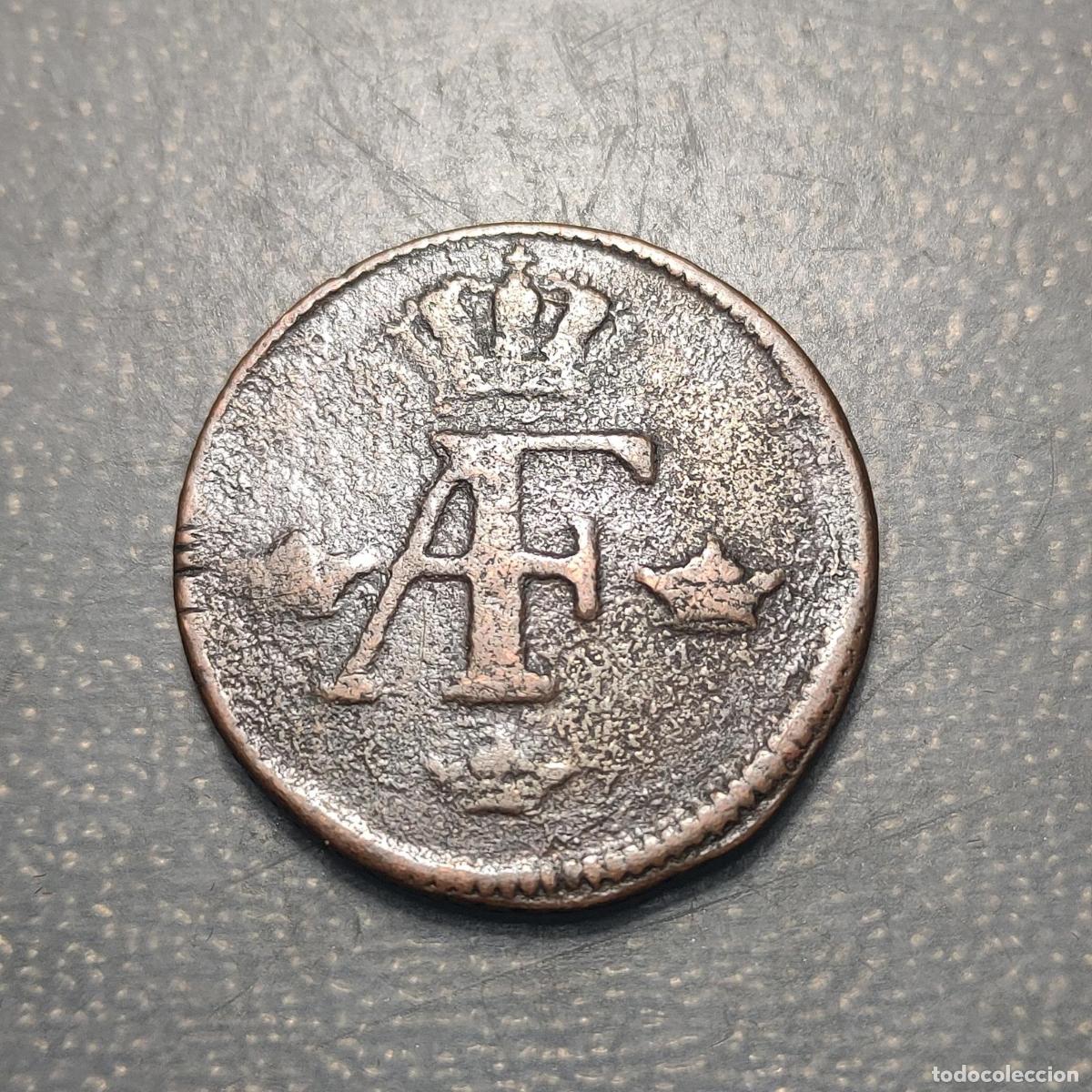 Monedas antiguas de Europa: SUECIA SWEDEN ADOLF FREDRICK 1 ORE SILVERMYNT 1760 MBC+